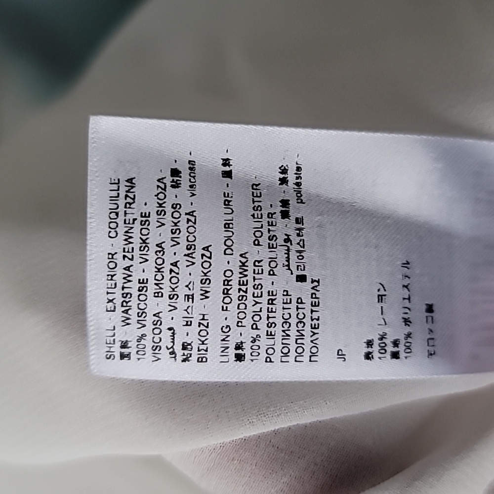 Desigual Long Faded Floral Watercolor Maxi Dress Size 8 Color White Multi NWT - Picture 14 of 15
